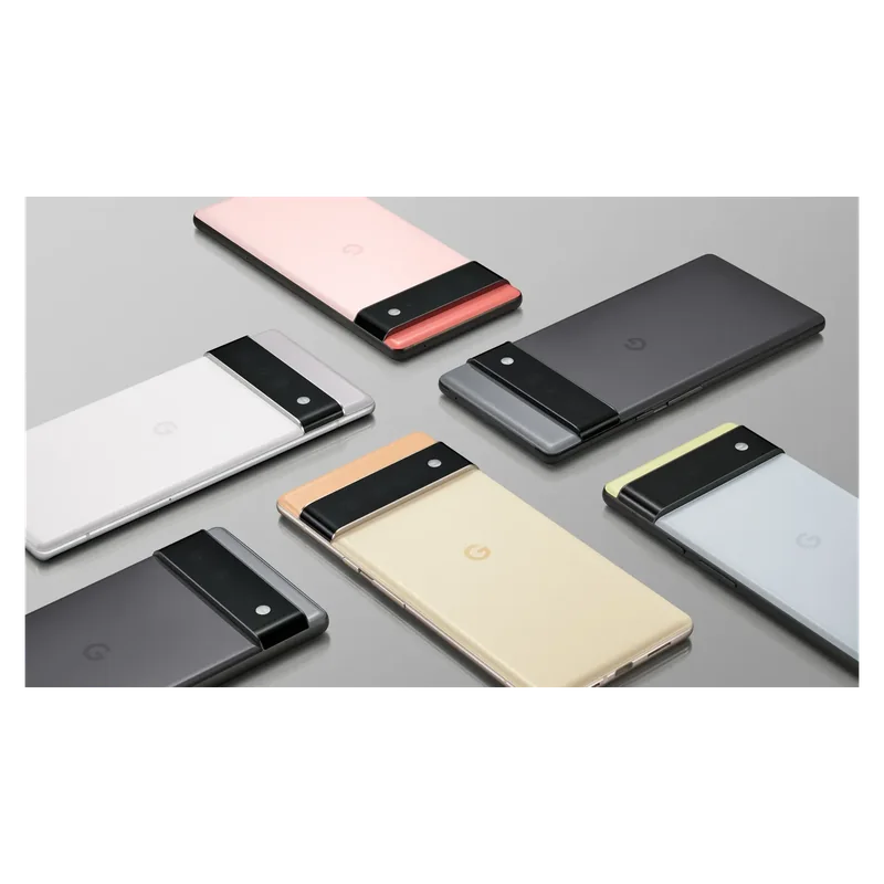 Google Pixel 6 in Lineup (Pixel 6 and 6 Pro colours)