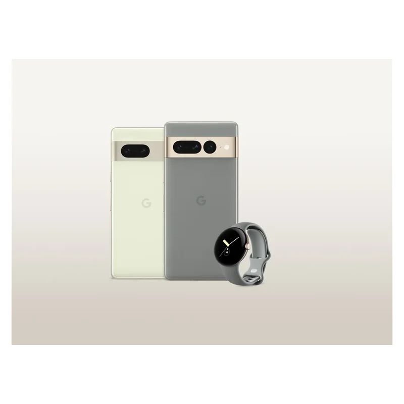 Google Pixel 7 in Lineup (Pixel 7, 7 Pro, Watch)
