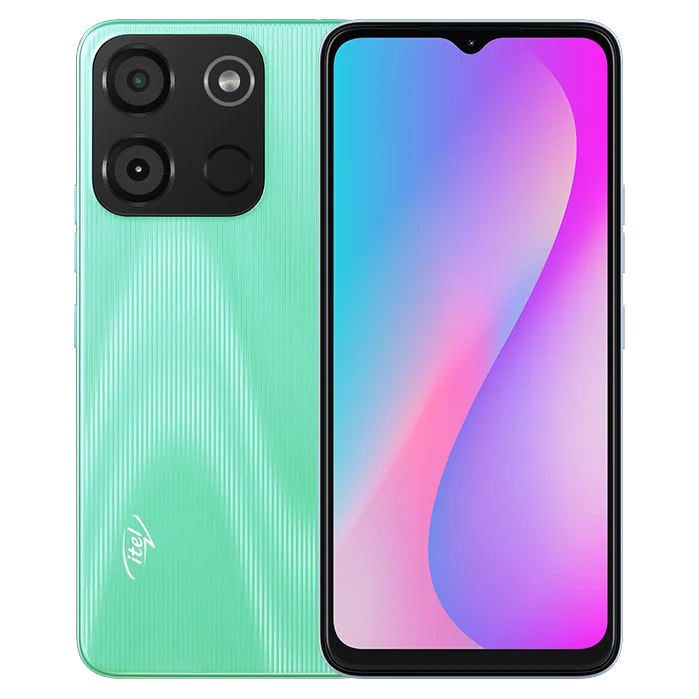 itel A60 in Daylight Green