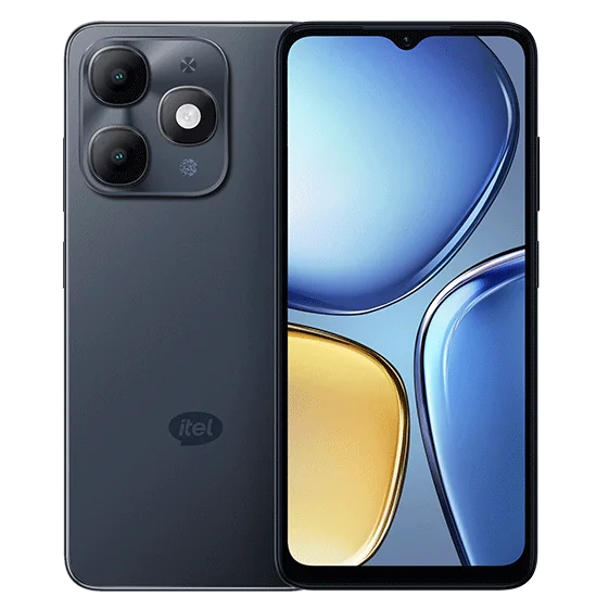 itel A90 in Starlit Black