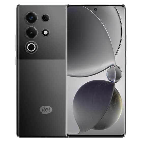 itel S25 Ultra in Bromo Black