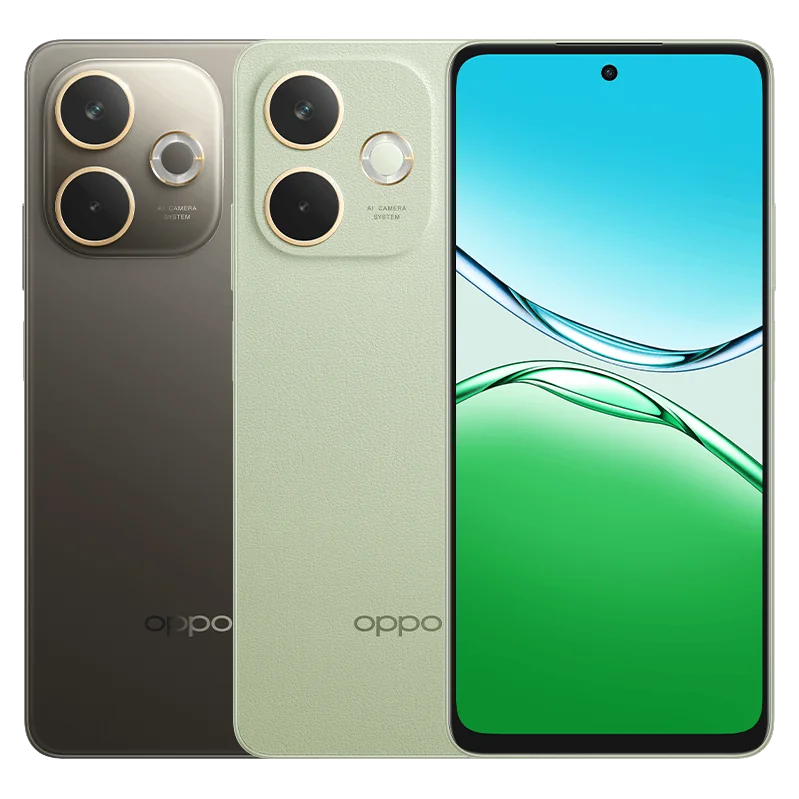Oppo A5 Pro in Mocha Brown / Olive Green