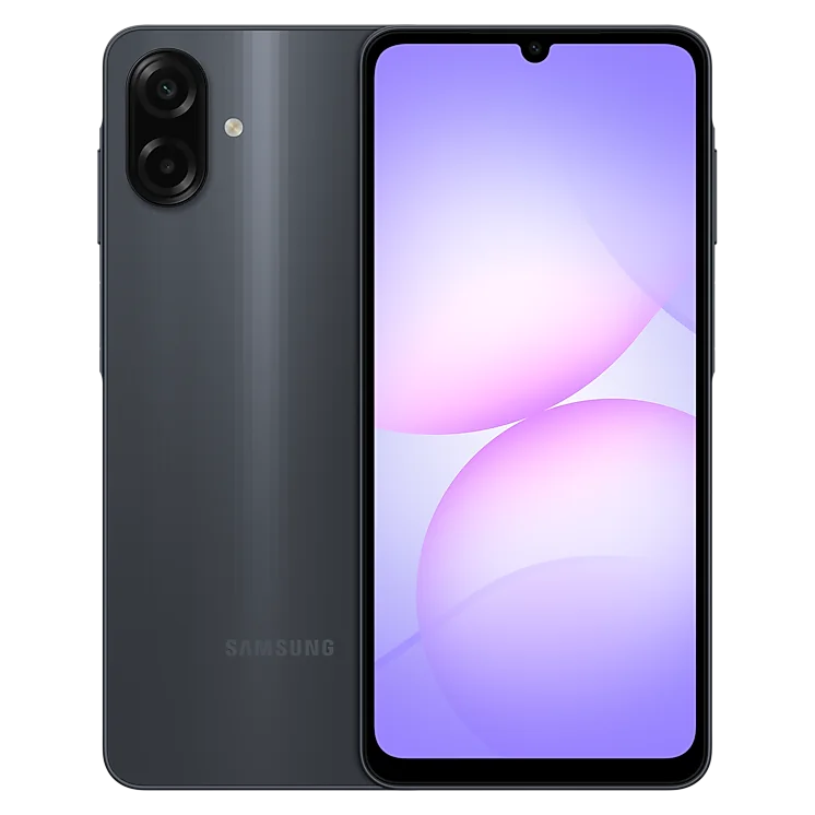 Samsung Galaxy A07 in Black