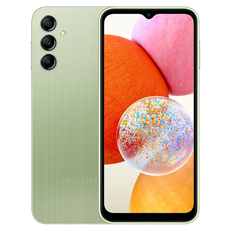 Samsung Galaxy A14 in Light Green