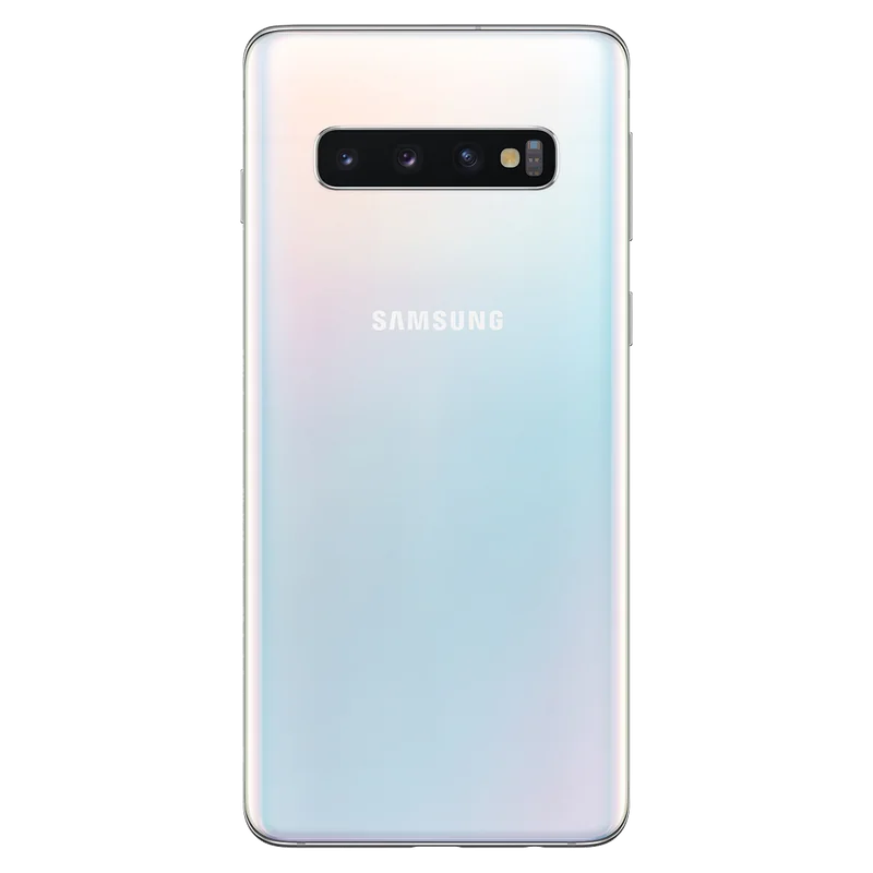Samsung Galaxy S10 in Prism White