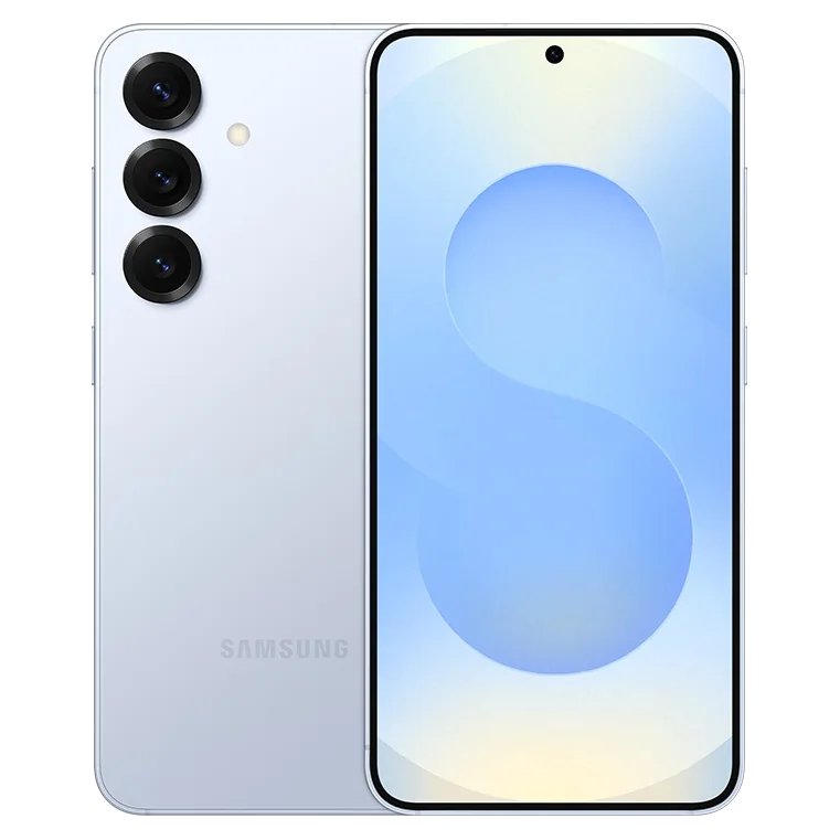 Galaxy S25 in Icyblue
