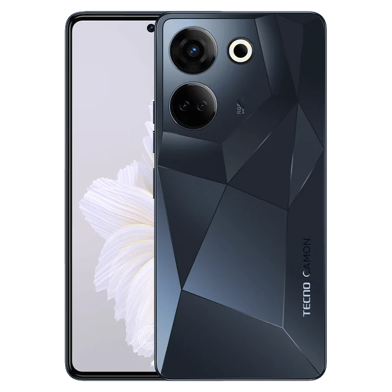Tecno Camon 20 in Predawn Black
