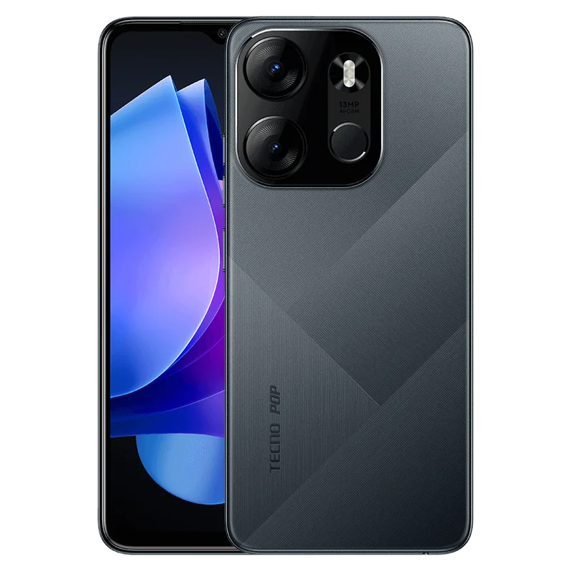 Tecno Pop 7 Pro in Endless Black