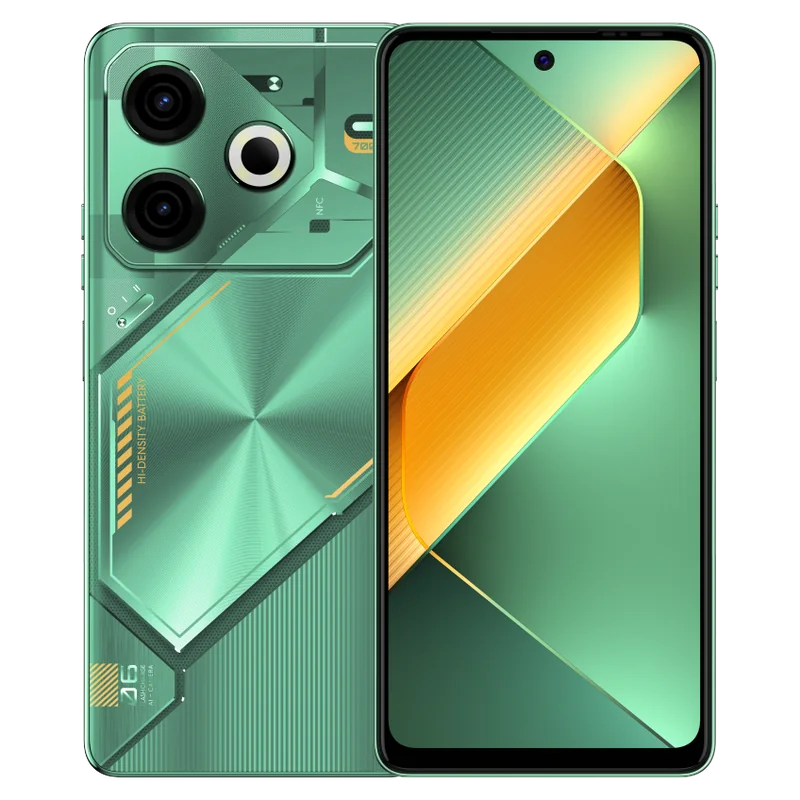 Pova 6 Neo in Comet Green