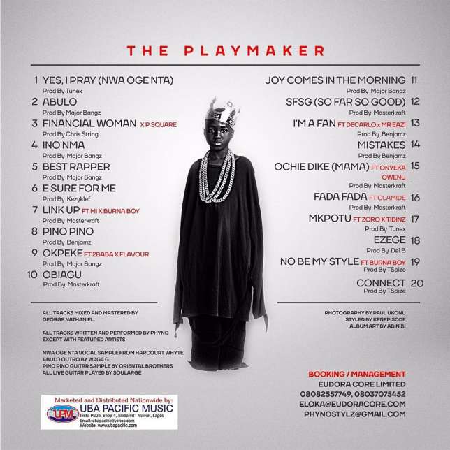 playmaker-tracklist